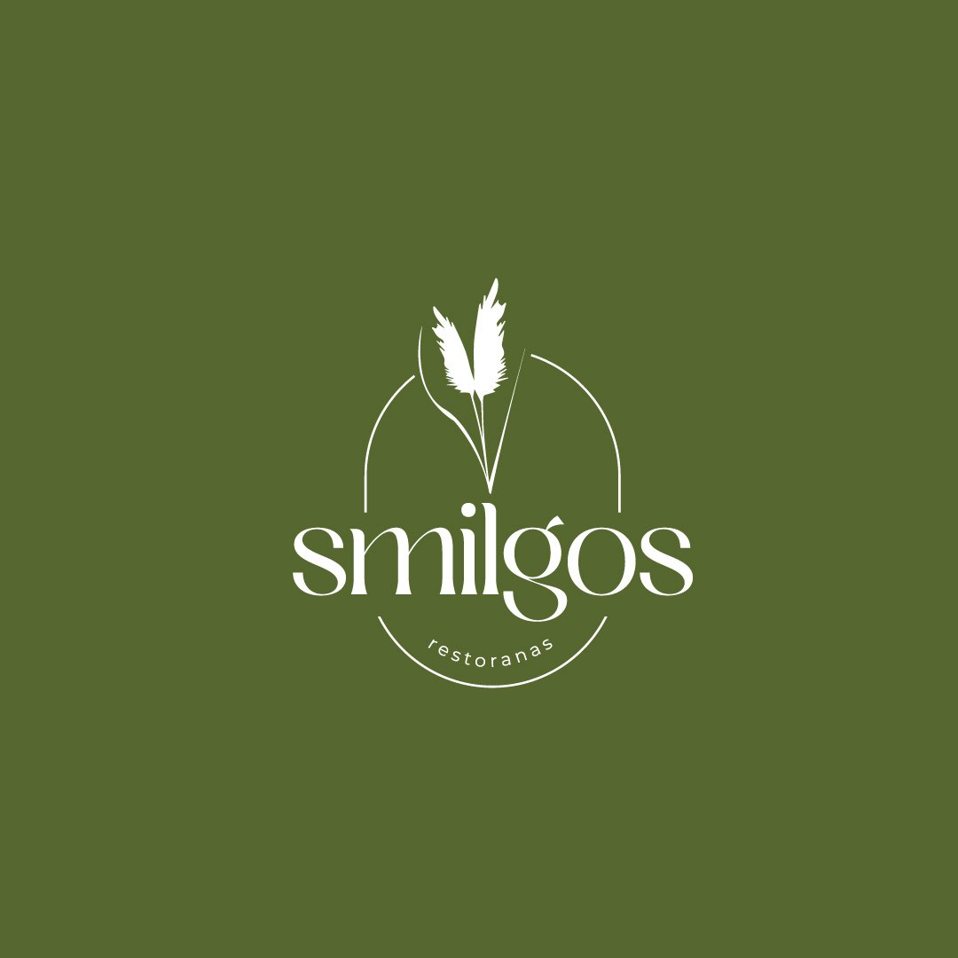 Logotipo eskizas su dizainerio įrankiais